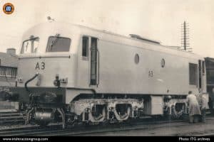 A3 shortly after delivery, circa 1955