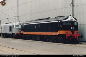 A3R, A39 and C231 at Inchicore, 26/6/1999