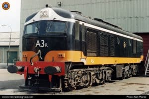A3R at Inchicore, 23/4/1999
