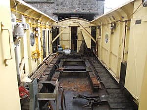 The empty engine room appears deceptively spacious. 12/10/08